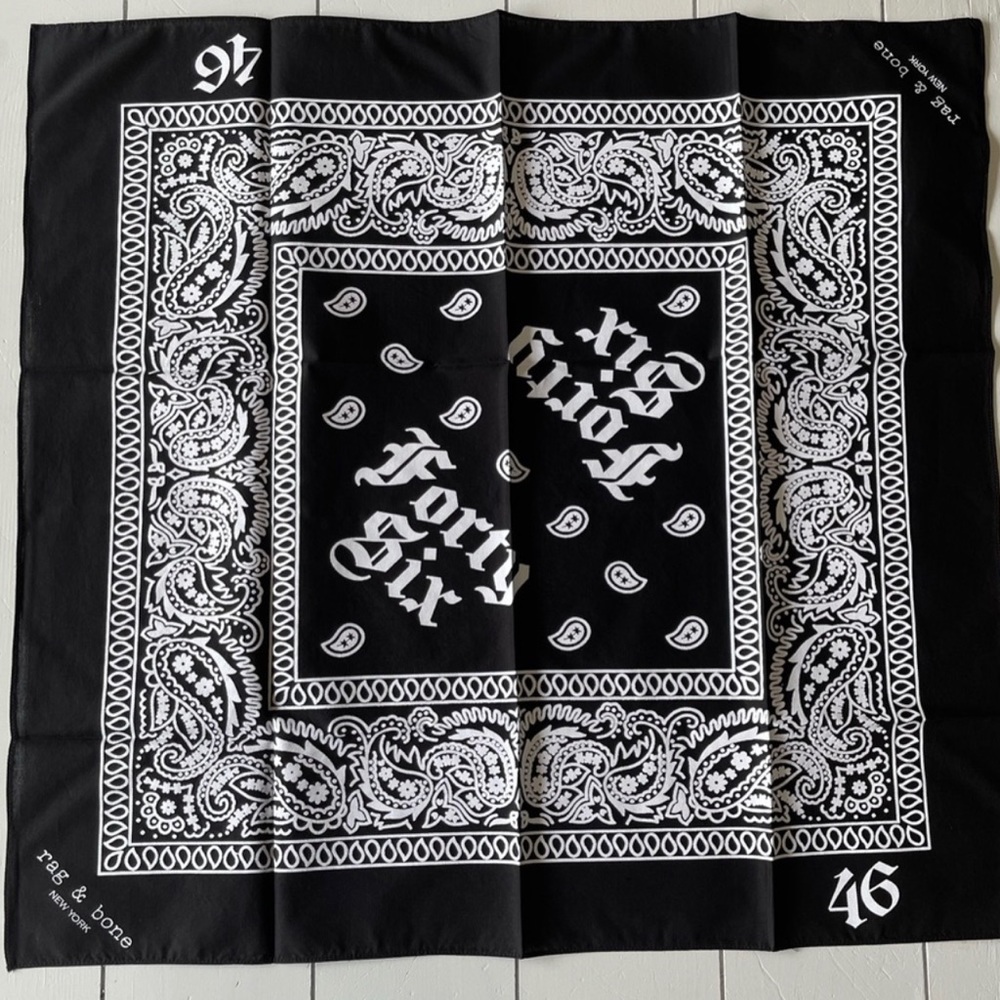 Rag & Bone Limited Edition “46” Bandana